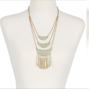 Lucky 🍀Gold-Tone Patina Statement Necklace